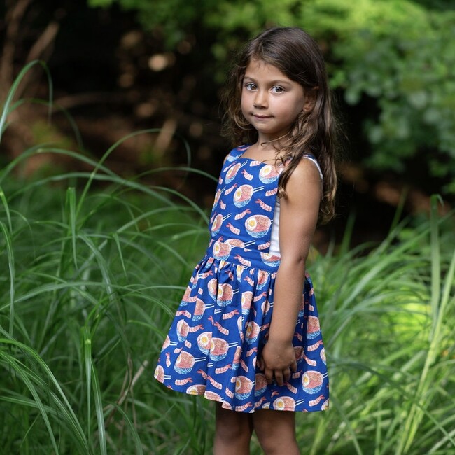 Pinafore Dress in Ramen - Dresses - 4