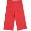 High Waisted Varsity Babybells, Red - Pants - 2