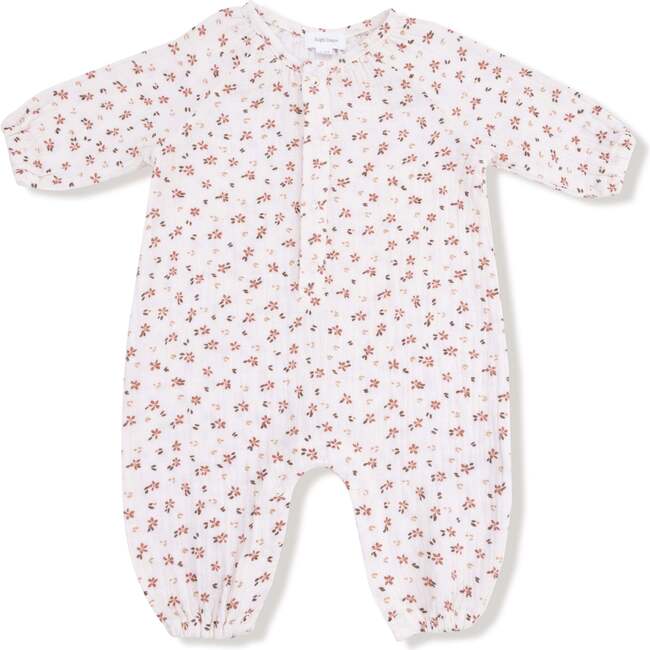 Muslin Peasant Romper, Carrie Floral Muslin
