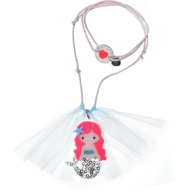 Mermaid Neon Pink Necklace