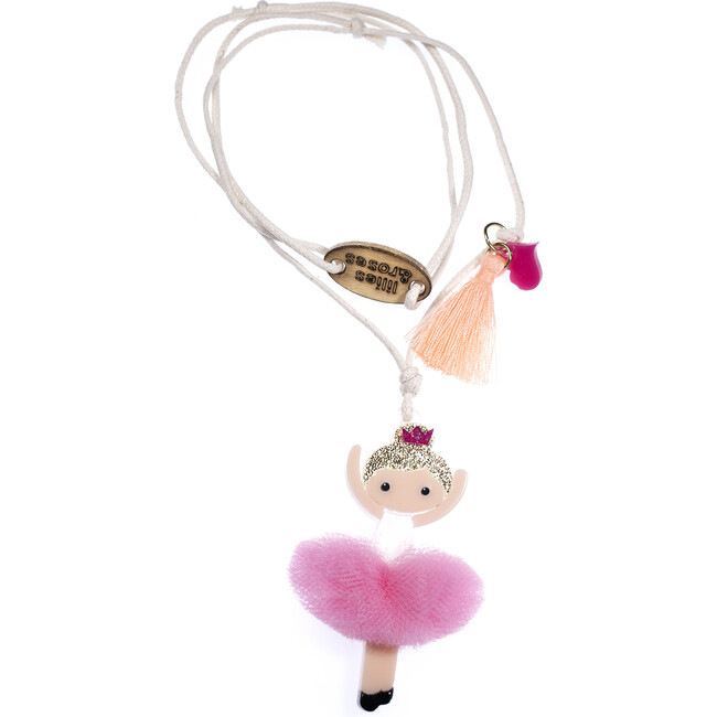 Ballerina Necklace, Grace Pink