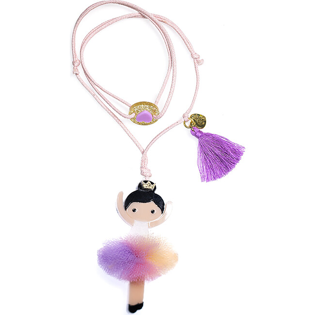 Ballerina Rainbow Tutu Necklace