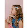 Candy Hearts Pastel Pearlized Hair Clips, Multicolors (Set Of 2) - Hair Accessories - 2 - thumbnail