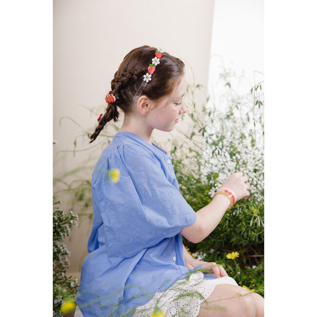 Strawberries and Daisies Headband