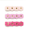 Fresh Flowers Clips, Pink - Hair Accessories - 1 - thumbnail
