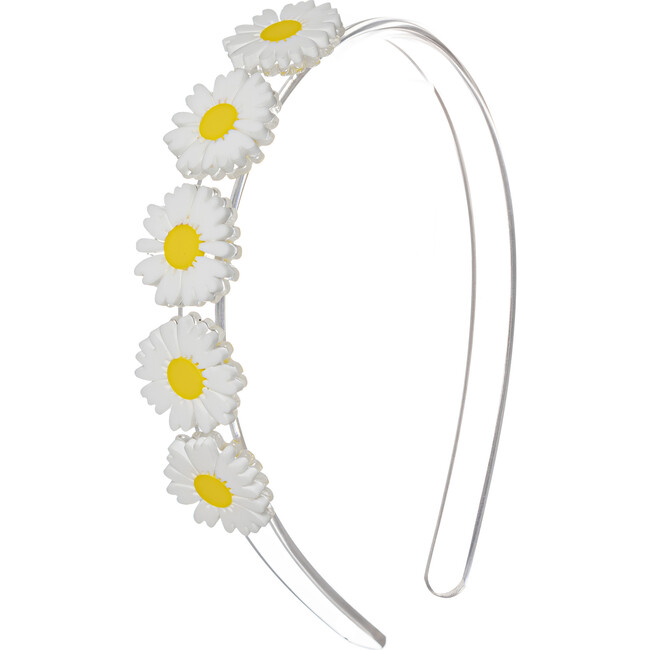 Daisies Headband, White