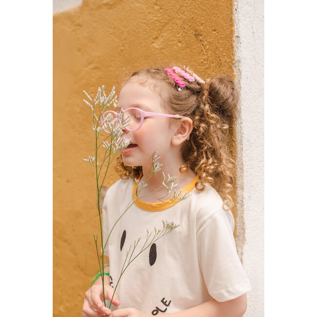 Fresh Flowers Clips, Pink - Hair Accessories - 2