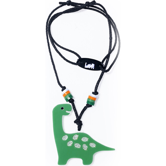 Preciousaurus Green Black Necklace