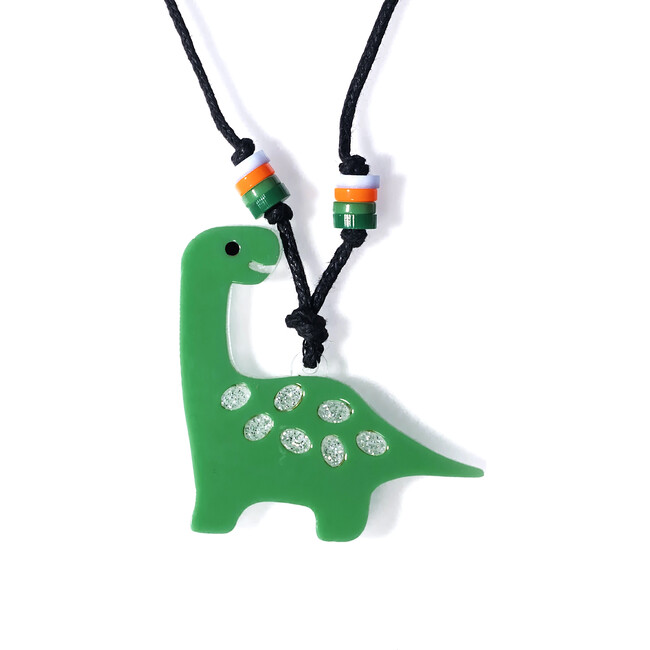 Preciousaurus Green Black Necklace