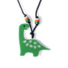 Preciousaurus Green Black Necklace - Necklaces - 2 - thumbnail