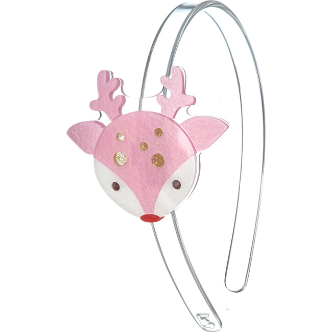 Reindeer Pink Headband