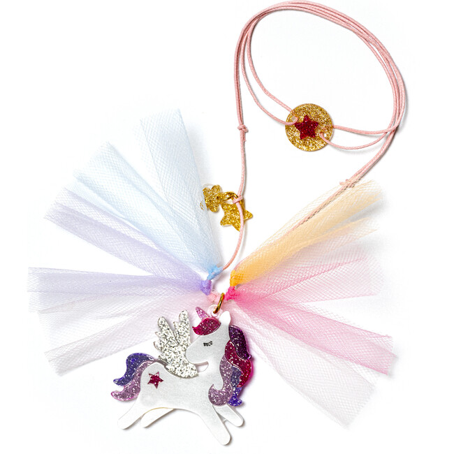 Unicorn Glitter Necklace - Necklaces - 1