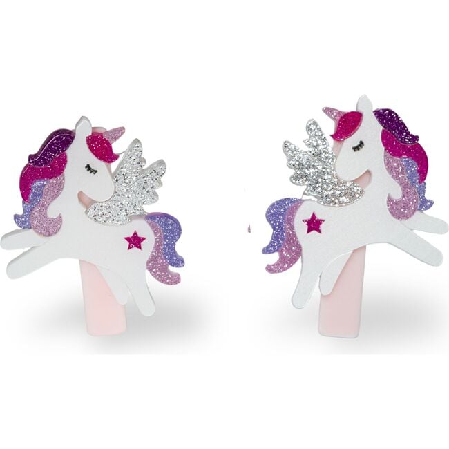 Unicorn Glitter Hair Clips - Hair Accessories - 1