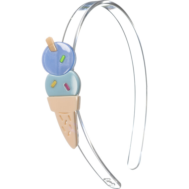 Ice Cream Double Scoop Blue Headband