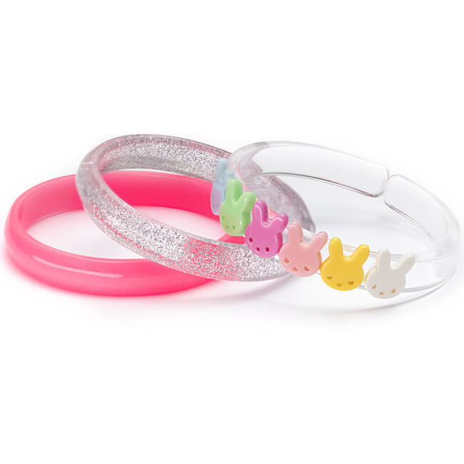 Bunnies Neon Pink Bangles