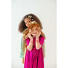 Stars Pearlized Pink Glitter Gold Mix Bangles - Bracelets - 2 - thumbnail