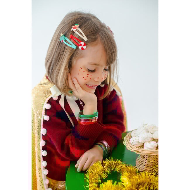 Joy Red Green Mix Bangles - Bracelets - 2