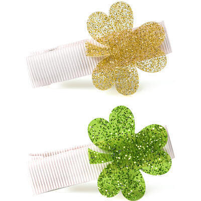 Lucky Shamrocks Hair Clips - Hair Accessories - 1