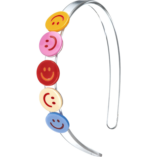Happy Face Colorful Headband