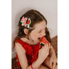 Watermelon Pink Bow Trio Hair Clip Set - Hair Accessories - 2