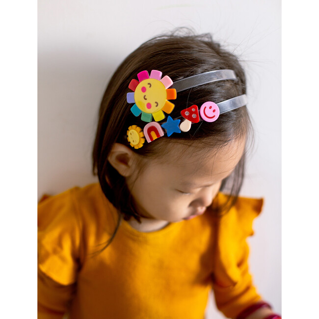 Sun Rainbow Colors Headband