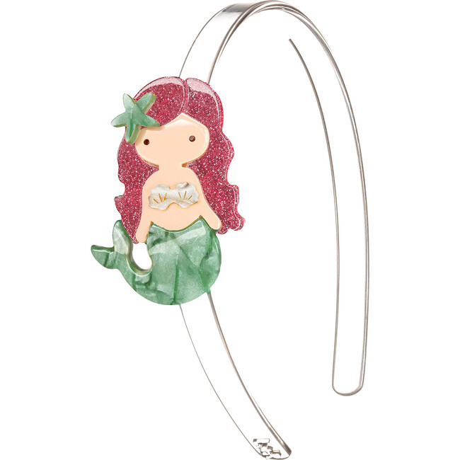 Mermaid Light Green Pearlized Headband