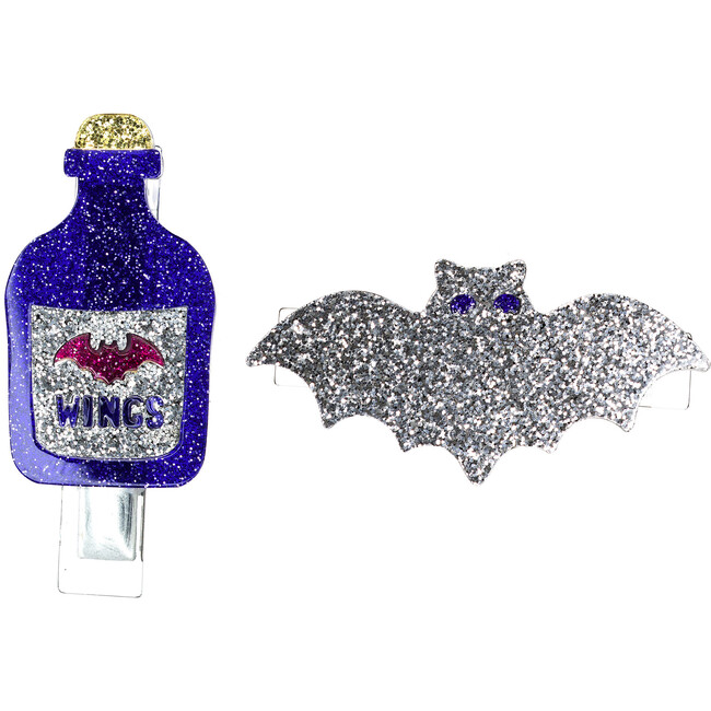 Bat & Magic Potion Alligator Clips