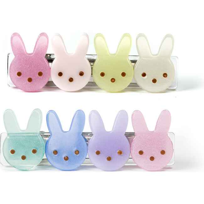 Colorful Bunnies Hair Clips - Hair Accessories - 1