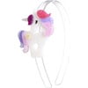 Unicorn Headband, Colorful Glitter Pink - Headbands - 1 - thumbnail