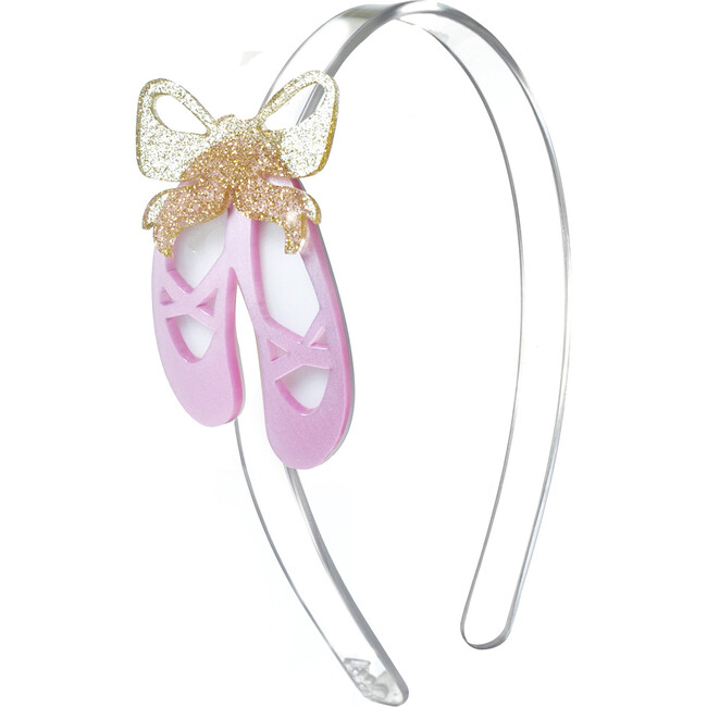 Ballet Slipper Satin Pink Headband