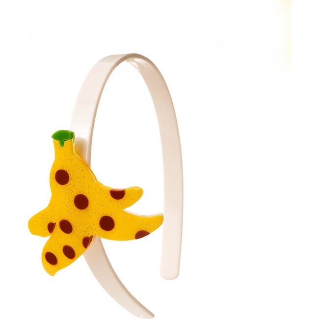 Banana Glitter Yellow Headband