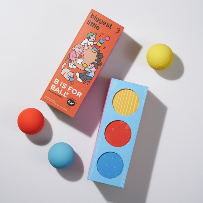 All-in-One Baby Ball in Train Play Box, Primary Colors
