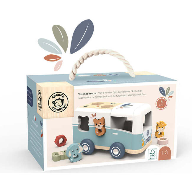 Van Shape Sorter - Woodens - 2