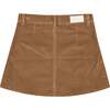 Jenny Mini Skirt Girls, Teakwood - Skirts - 2