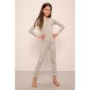 Kids Printed TENCEL™ Modal Unisex Long PJ Set, ELLA SPARK/MOSS - Pajamas - 1 - thumbnail