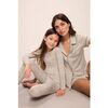Kids Printed TENCEL™ Modal Unisex Long PJ Set, ELLA SPARK/MOSS - Pajamas - 2