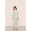 Kid's French Terry Sweatshirt and Jogger Set, MATCHA - Mixed Apparel Set - 2
