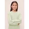 Kid's French Terry Sweatshirt and Jogger Set, MATCHA - Mixed Apparel Set - 3