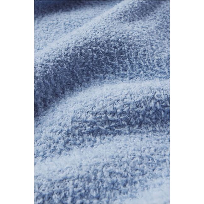 Kid's Recycled Boucle Hoodie & Jogger Set, WEDGEWOOD BLUE - Mixed Apparel Set - 4