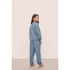 Kid's French Terry Sweatshirt and Jogger Set, FADED DENIM - Mixed Apparel Set - 3