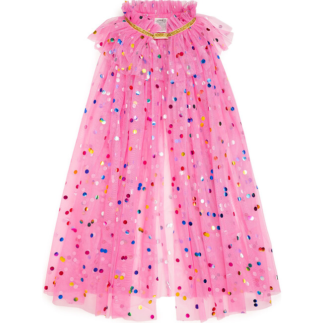 Raspberry Confetti Cape, Pink