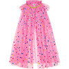 Raspberry Confetti Cape, Pink - Costume Accessories - 1 - thumbnail