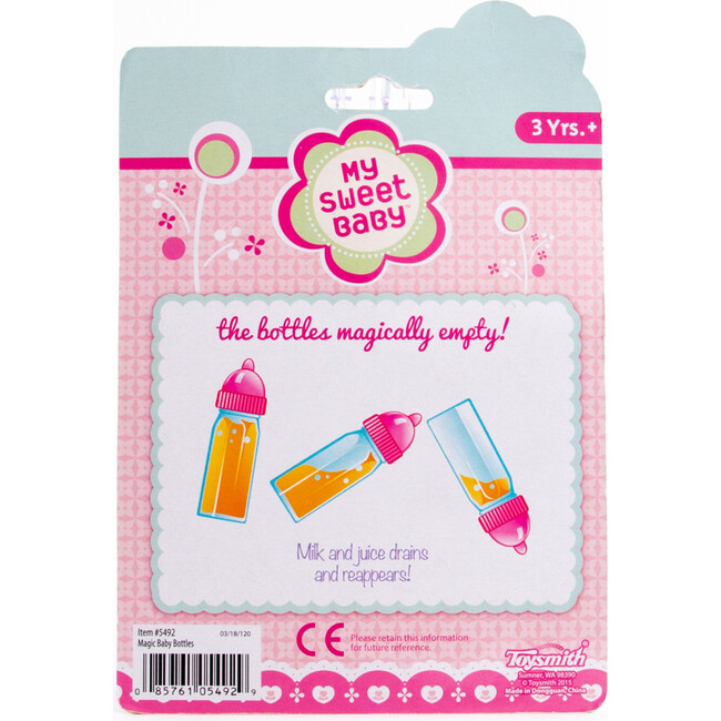 My Sweet Baby Magic Baby Bottles - Doll Accessories - 3