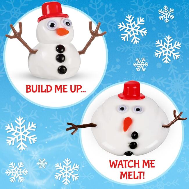 Melting Snowman, Reusable Desk Toy - Arts & Crafts - 3