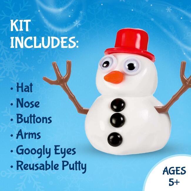 Melting Snowman, Reusable Desk Toy - Arts & Crafts - 4