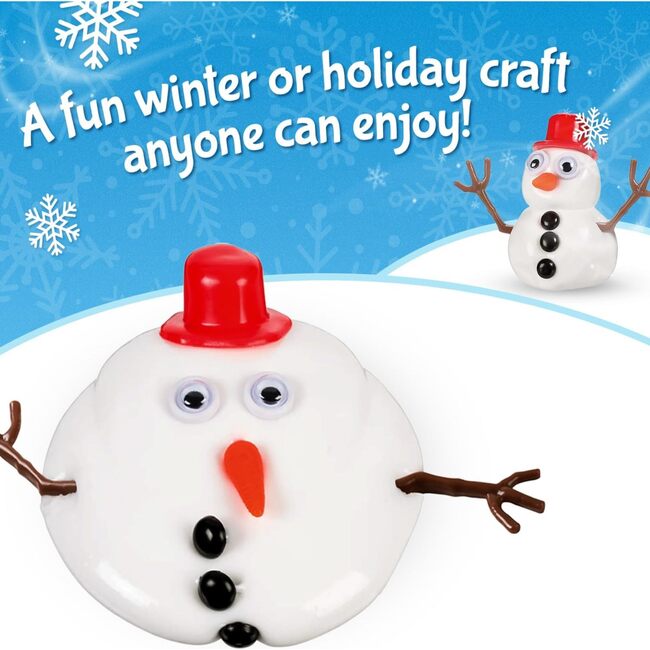 Melting Snowman, Reusable Desk Toy - Arts & Crafts - 5