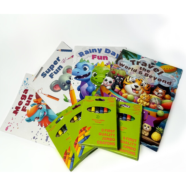 Three Little Twigs: Beginners Activities Coloring Books 8pc Bundle - Coloring - 1