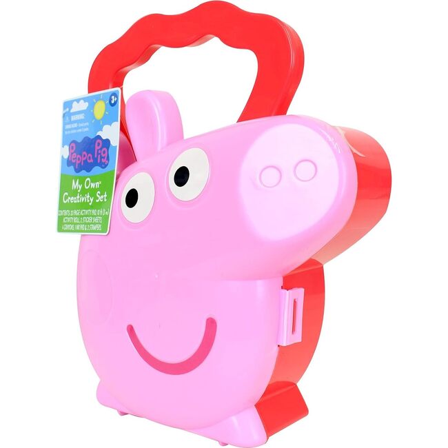 Peppa Pig My Own Creativity Craft Set w/ Color Sticker & Stamp - Arts & Crafts - 1