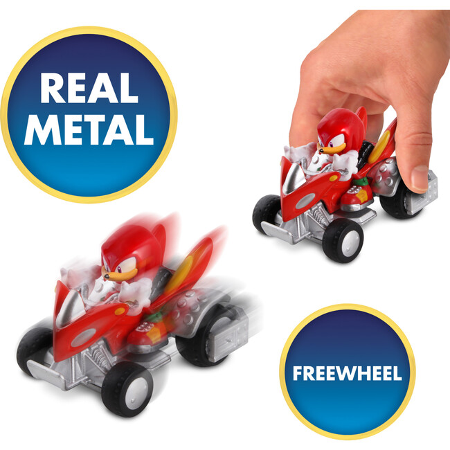 Sonic & Sega All-Stars Racing: Knuckles Land Breaker Metal Diecast Car
