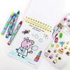 Peppa Pig My Own Creativity Craft Set w/ Color Sticker & Stamp - Arts & Crafts - 6